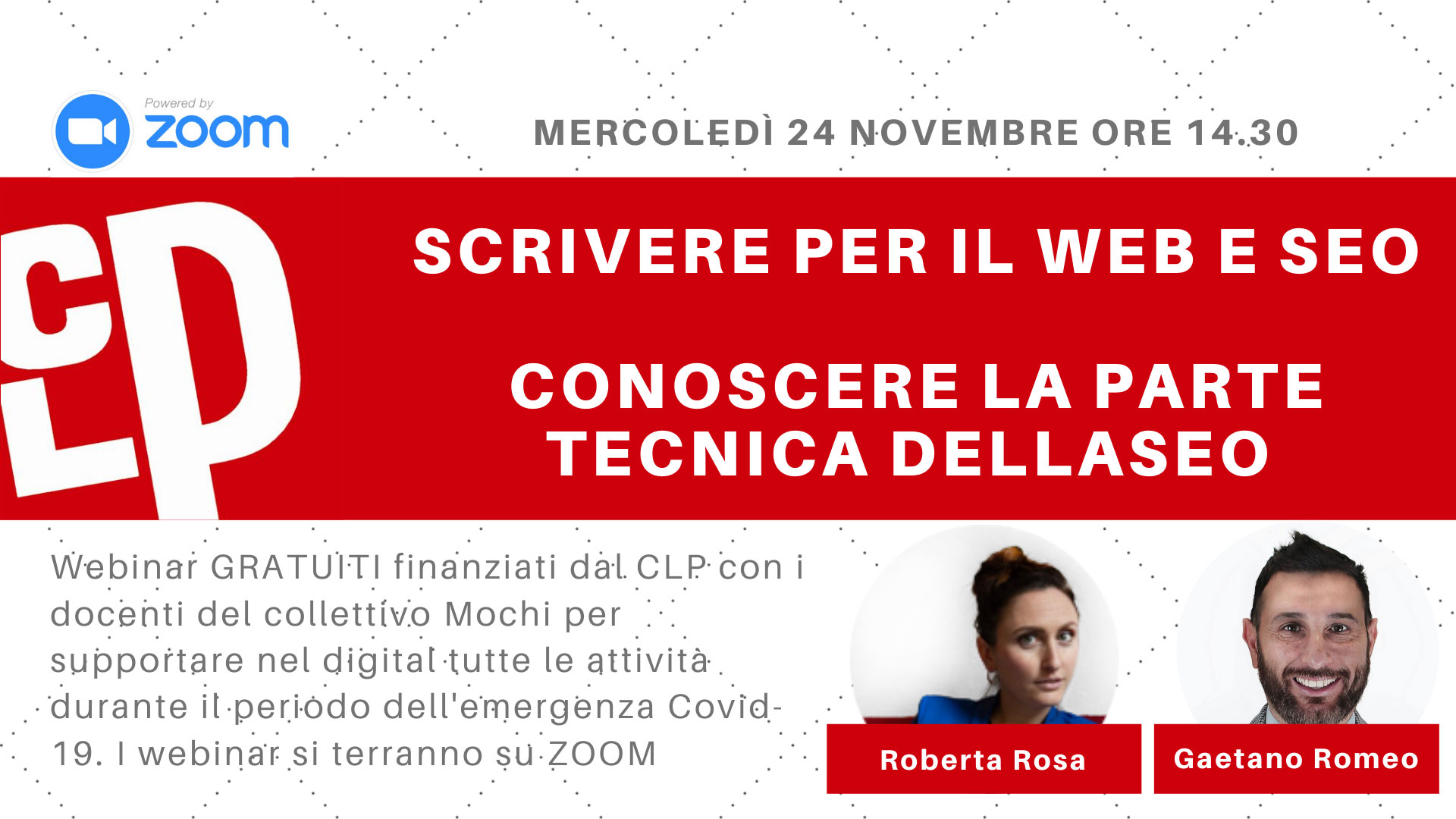 WEBINAR SEO GAETANO ROMEO