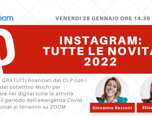 Webinar: Le novità di Instagram 2022 – Webinar Gratuito 28 Gennaio