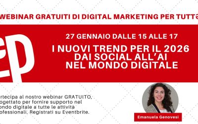 I nuovi trend per il 2026 – dai social all’AI nel mondo digitale