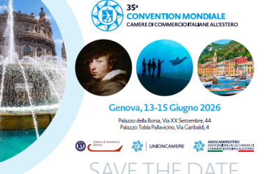 Convention mondiale delle Camere di Commercio italiane all’estero