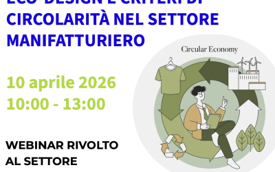 “Eco-design e criteri di circolarità nel settore manifatturiero”