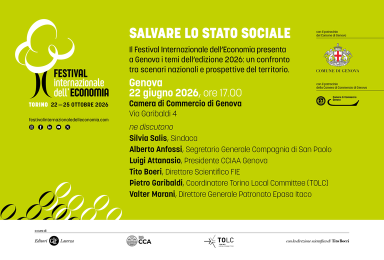 Presentazione Festival Internazionale dell’Economia