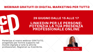 LinkedIn per le persone: potenzia la tua presenza professionale online