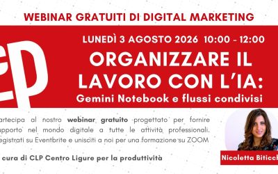 Organizzare il lavoro con l’IA: Gemini Notebook e flussi condivisi