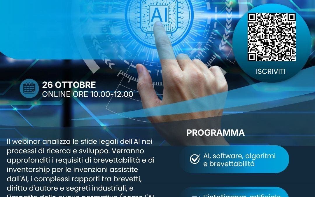 Brevetti e intelligenza artificiale: tutela dell’innovazione, inventorship e nuovi scenari giuridici