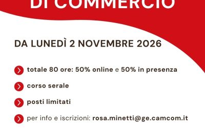 Corso agenti e rappresentanti di commercio – novembre 2026